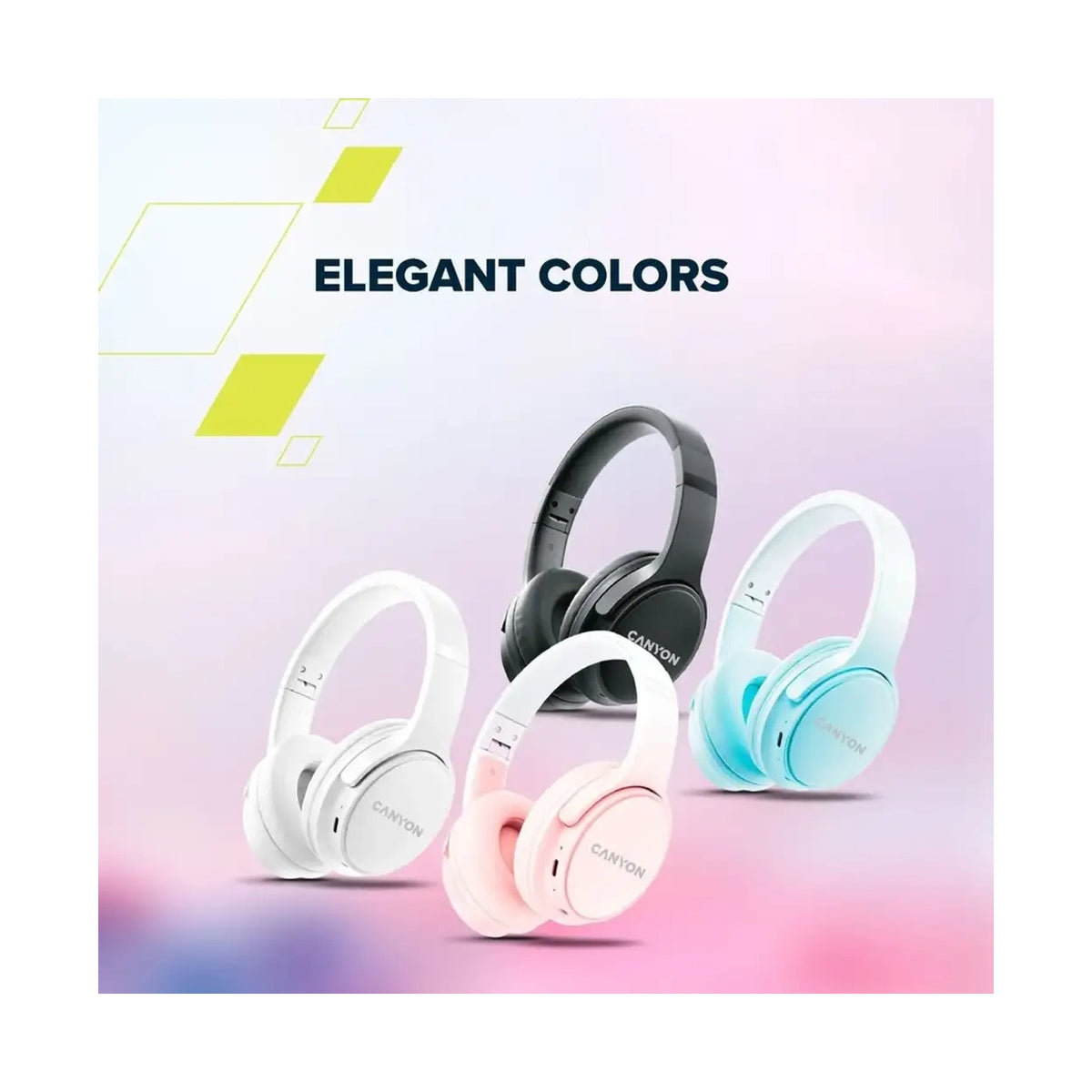 CANYON headset OnRiff 4 Pink CNS-CBTHS4P