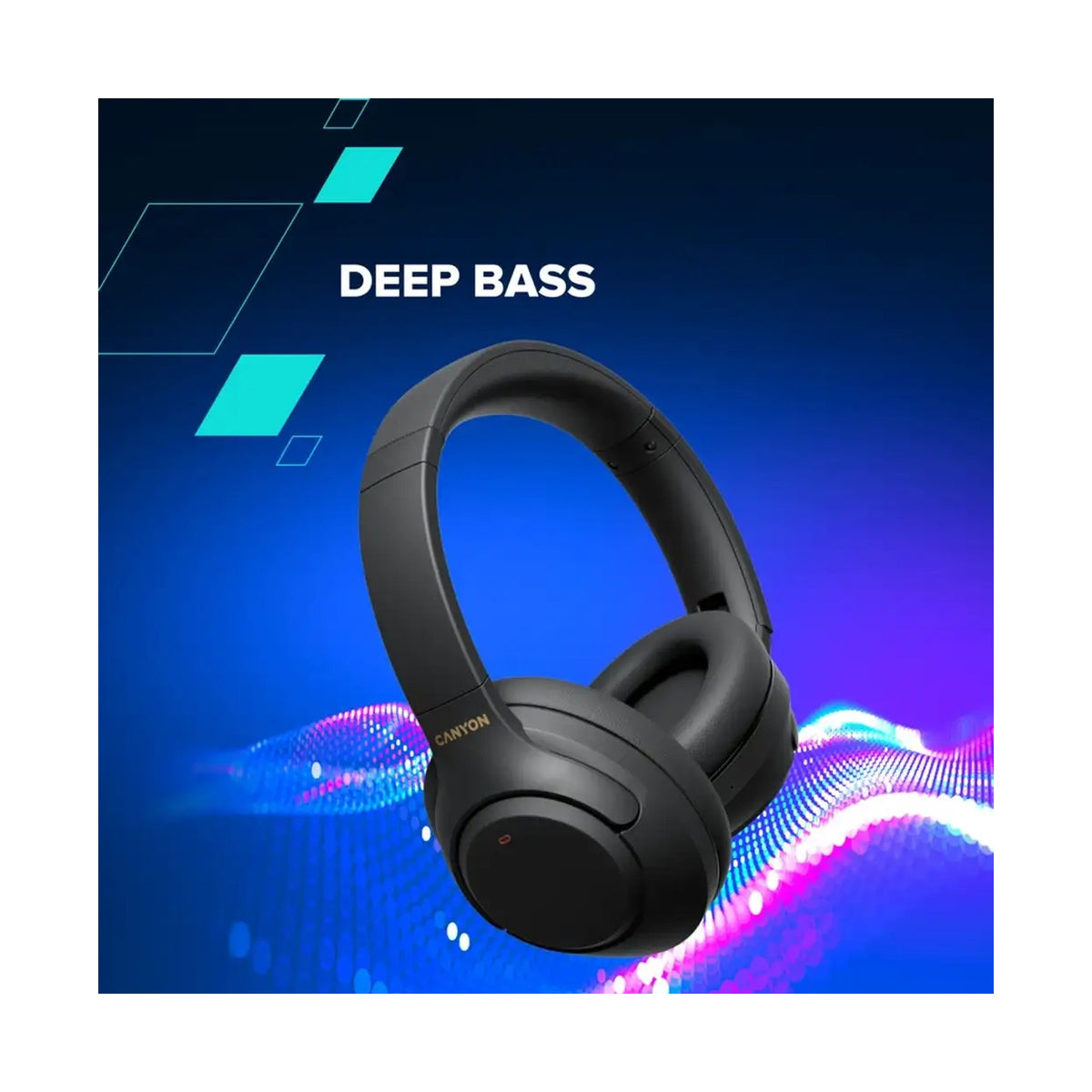 CANYON headset OnRiff 6 ANC Black CNS-CBTHS6BK