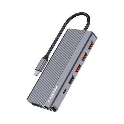 CANYON hub DS-16 13in1 4k USB-C Grey CNS-TDS16