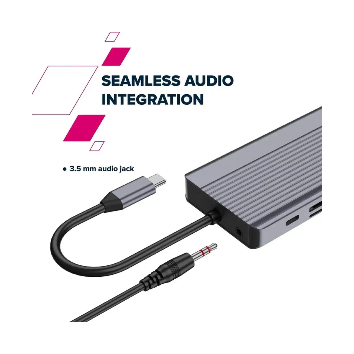 CANYON hub DS-16 13in1 4k USB-C Grey CNS-TDS16