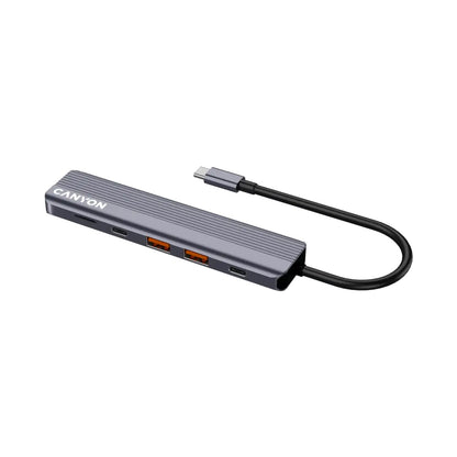 CANYON hub DS-17 6in1 4k USB-C Grey CNS-TDS17