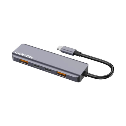 CANYON hub DS-18 5in1 USB-C Grey CNS-TDS18
