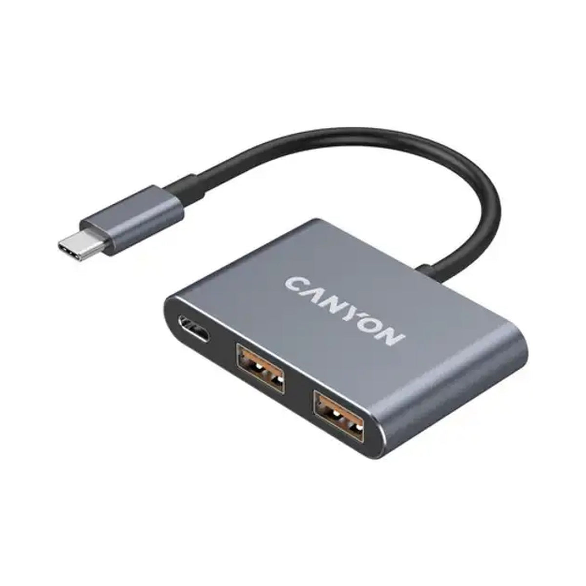 CANYON hub DS-3 3in1 USB-C Dark Grey CNS-TDS3