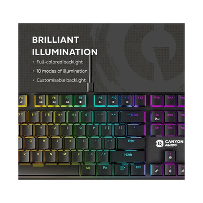 CANYON keyboard Cometstrike GK-55 EN Wired CND-SKB55-US