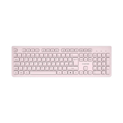 CANYON keyboard HKB-W01 UK/US AAA Wireless Beige CNS-HKBW01BG