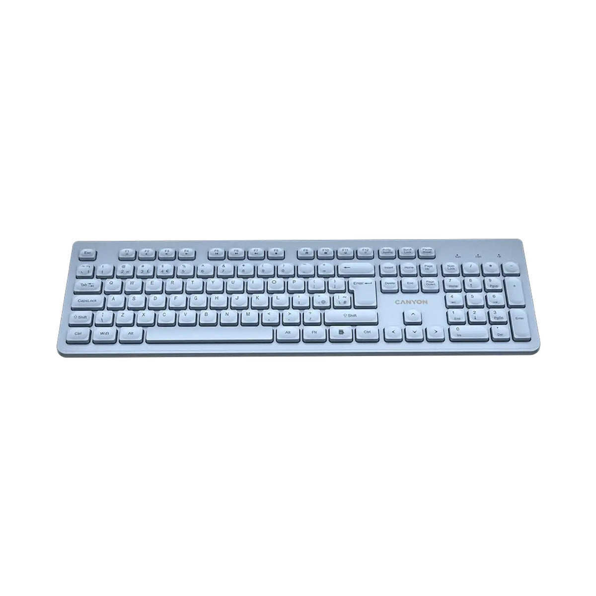 CANYON keyboard HKB-W01 UK/US AAA Wireless Blue CNS-HKBW01BL