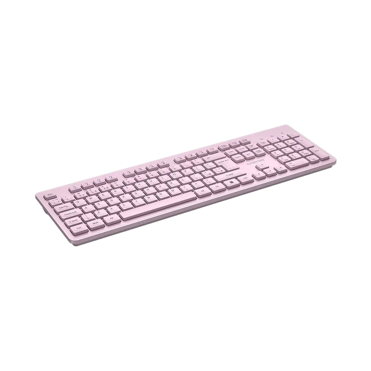 CANYON keyboard HKB-W01 UK/US AAA Wireless Pink CNS-HKBW01P