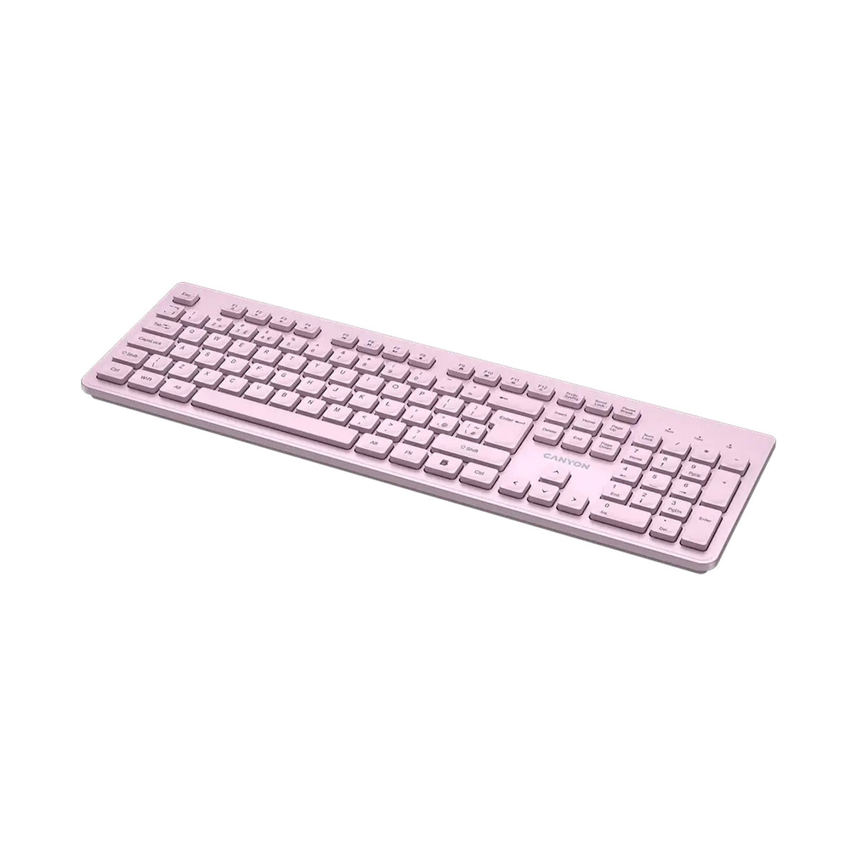 CANYON keyboard HKB-W01 UK/US AAA Wireless Pink CNS-HKBW01P