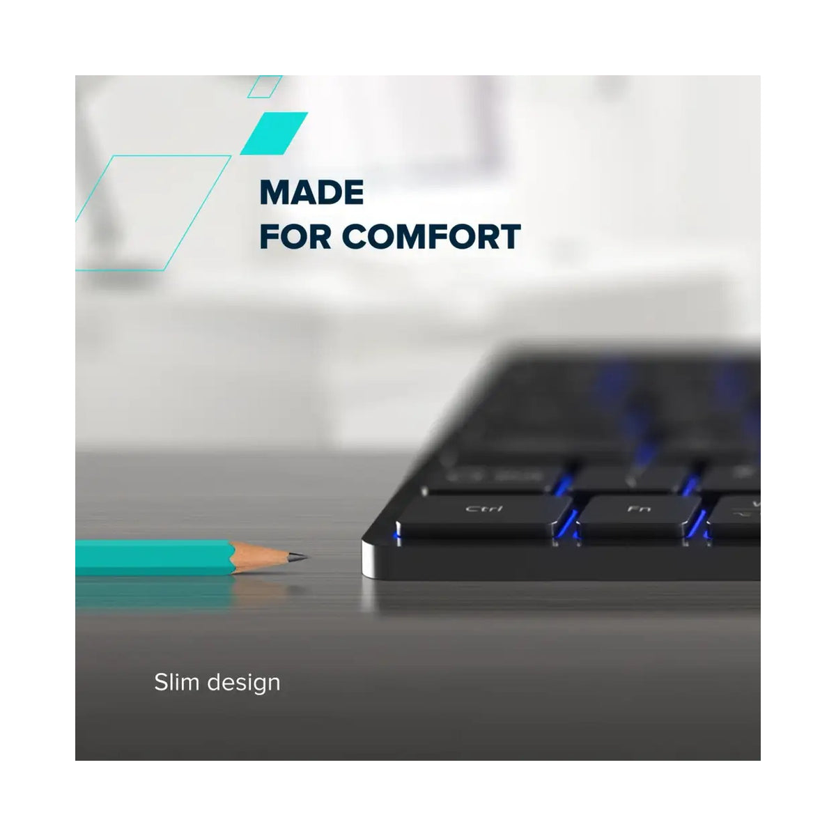 CANYON keyboard HKB-W11 UK/US RGB Dual Mode Wireless Black CNS-HBTK11B