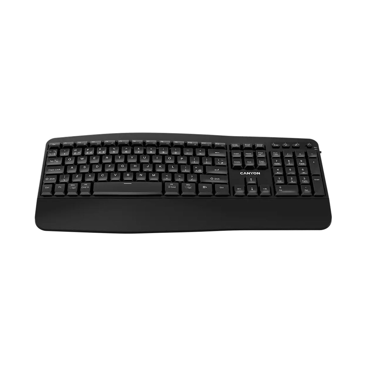 CANYON keyboard HKB-W6 Wireless Black CNS-HKBW6