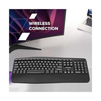CANYON keyboard HKB-W6 Wireless Black CNS-HKBW6
