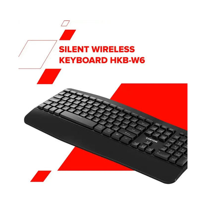 CANYON keyboard HKB-W6 Wireless Black CNS-HKBW6