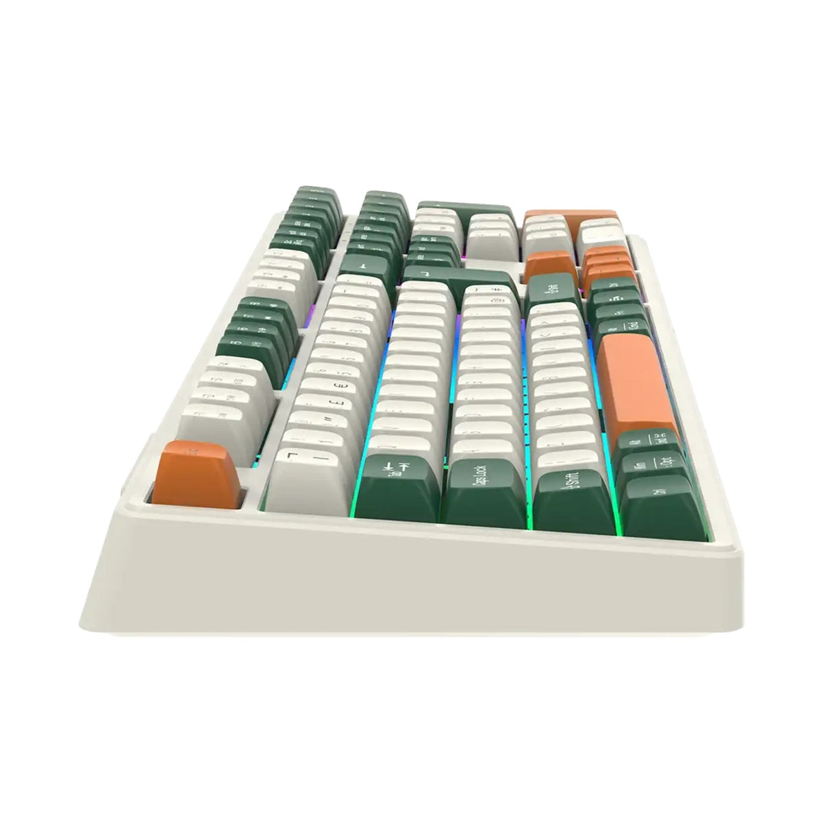 CANYON keyboard Shadder GKW-11 Mech RGB UK/US Wireless White CND-SKBW11