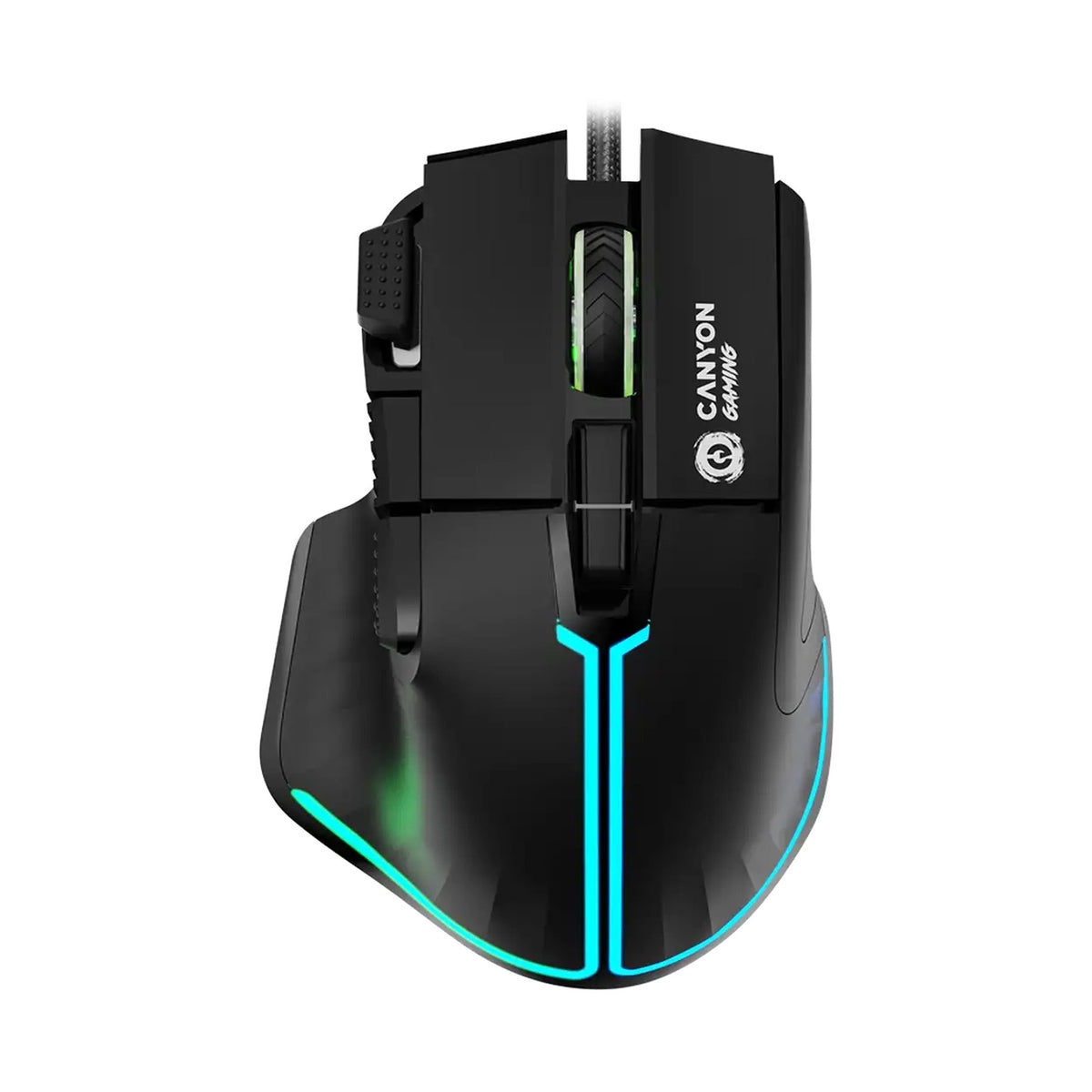 CANYON mouse Fortnax GM-636 RGB 9buttons Wired Black CND-SGM636B