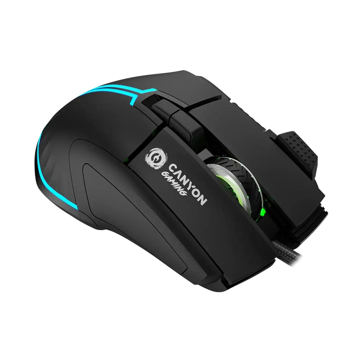 CANYON mouse Fortnax GM-636 RGB 9buttons Wired Black CND-SGM636B
