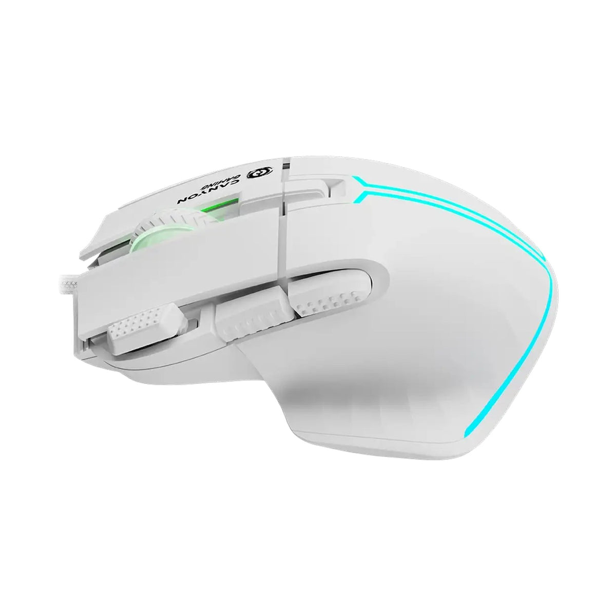 CANYON mouse Fortnax GM-636 RGB 9buttons Wired White CND-SGM636W