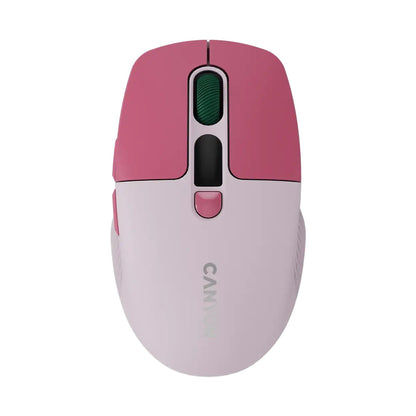 CANYON mouse MW-26 LCD Silent Dual Mode Wireless Pink CNS-CMSW26P