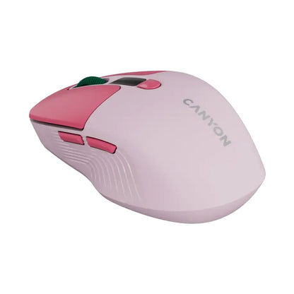 CANYON mouse MW-26 LCD Silent Dual Mode Wireless Pink CNS-CMSW26P