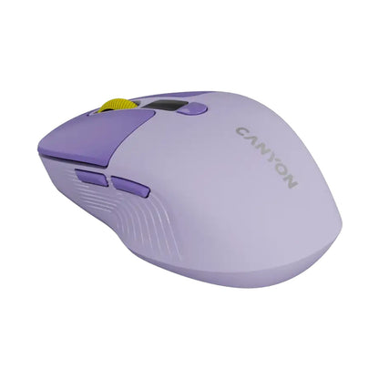CANYON mouse MW-26 LCD Silent Dual Mode Wireless Violet CNS-CMSW26V
