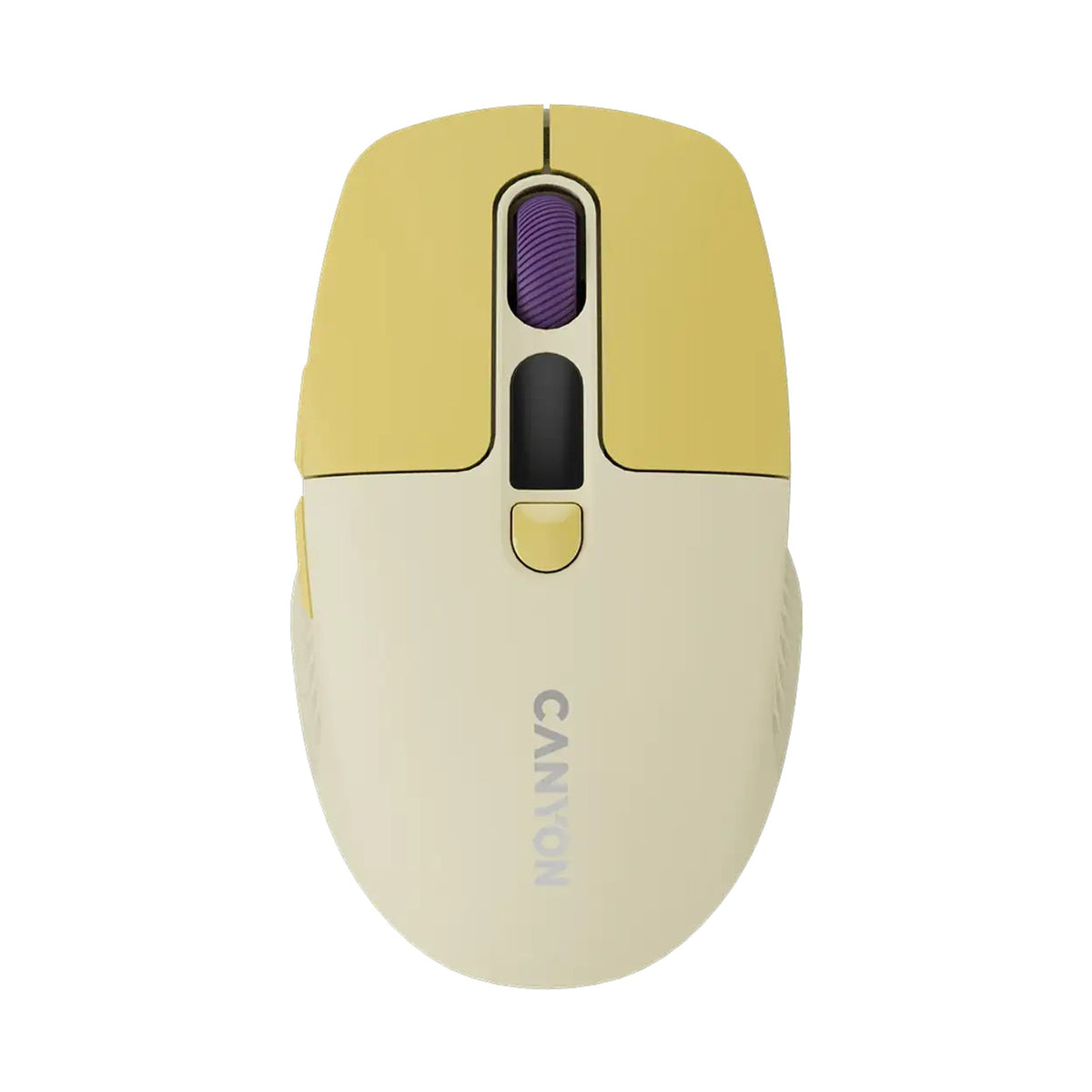 CANYON mouse MW-26 LCD Silent Dual Mode Wireless Yellow CNS-CMSW26Y