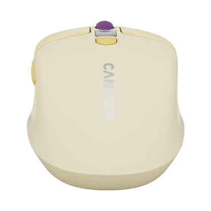 CANYON mouse MW-26 LCD Silent Dual Mode Wireless Yellow CNS-CMSW26Y