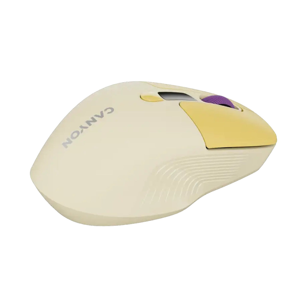 CANYON mouse MW-26 LCD Silent Dual Mode Wireless Yellow CNS-CMSW26Y