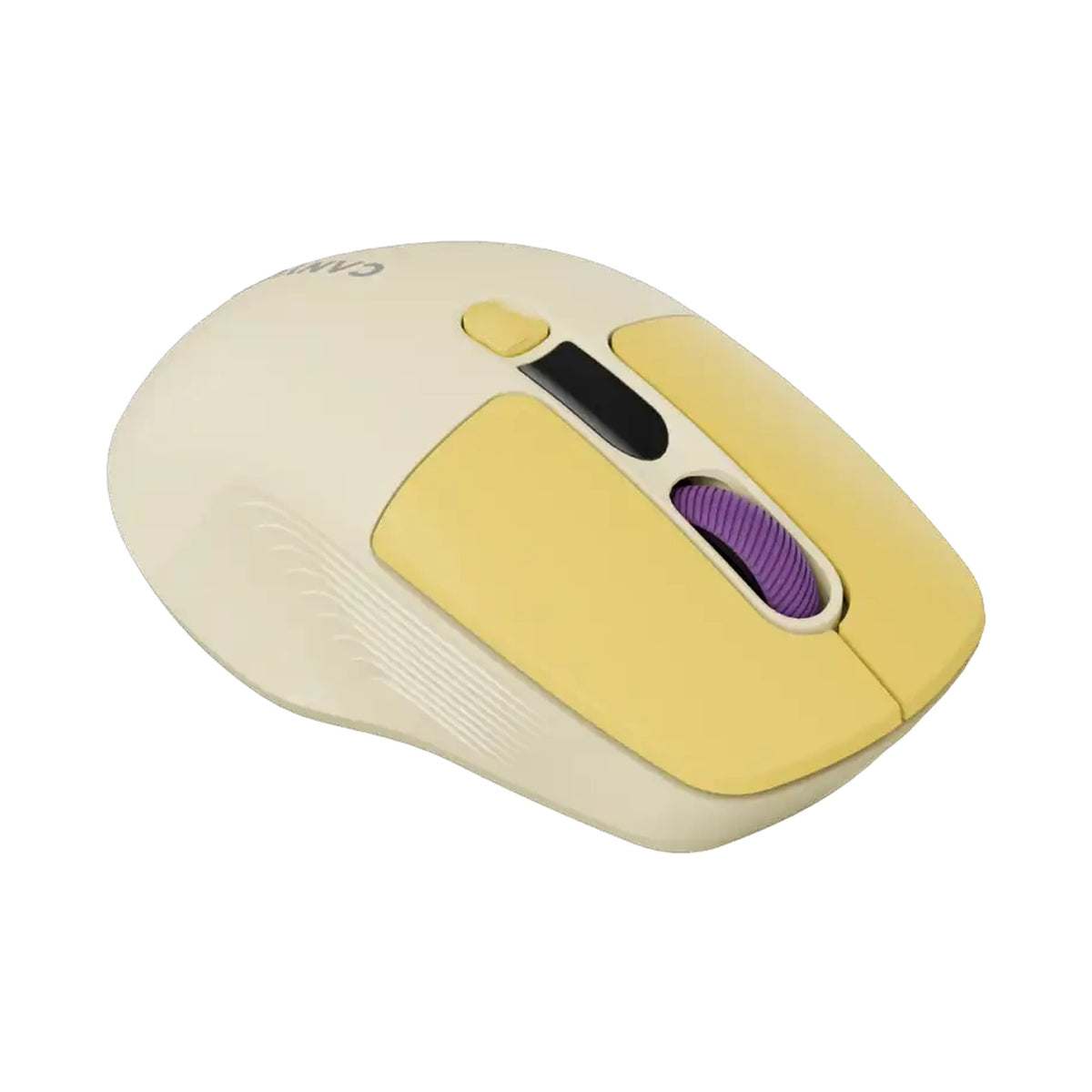 CANYON mouse MW-26 LCD Silent Dual Mode Wireless Yellow CNS-CMSW26Y