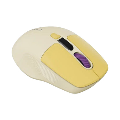 CANYON mouse MW-26 LCD Silent Dual Mode Wireless Yellow CNS-CMSW26Y