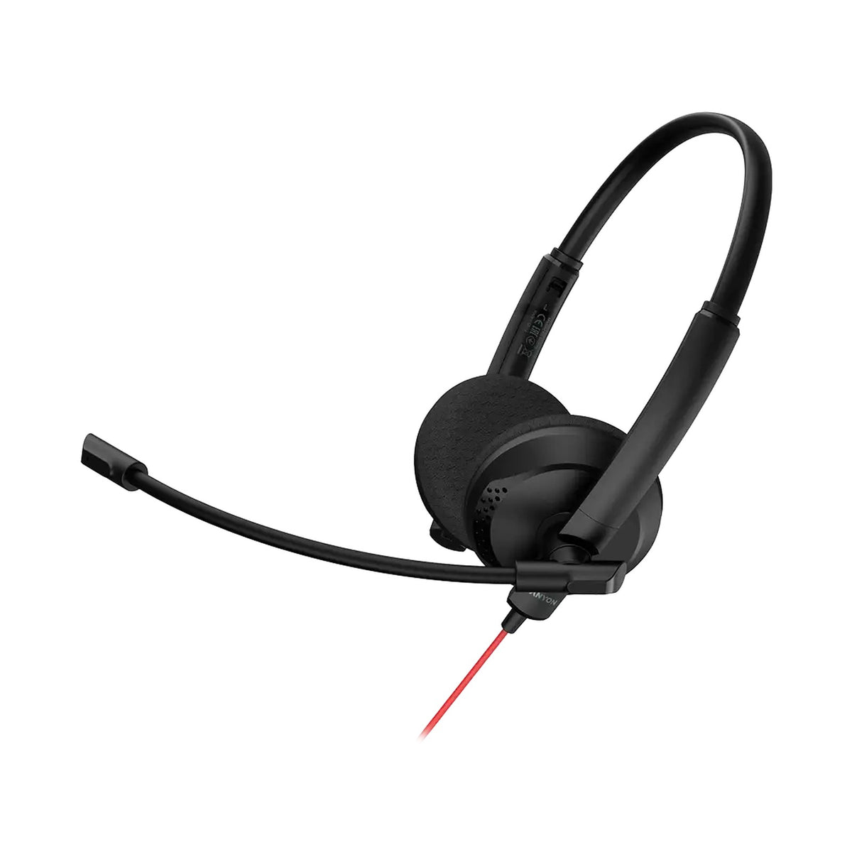 CANYON PC headset HS-07 PC Mic 3.5 / USB Flat 2.8m Black CNS-HS07B