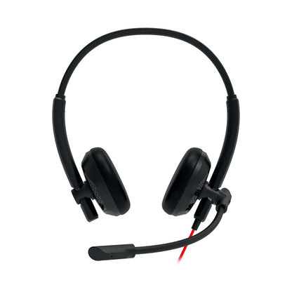 CANYON PC headset HS-07 PC Mic 3.5 / USB Flat 2.8m Black CNS-HS07B