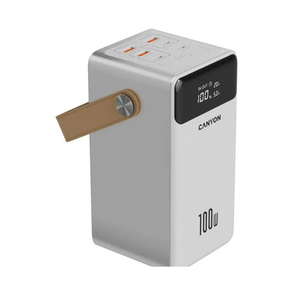 CANYON power bank OnPower 610 metal 60000 mAh PD100W White CNS-CPB610W