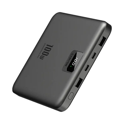 CANYON power bank PB-2008 LED FLAT 20000 mAh PD100W QC3.0 Dark Grey CNE-CPB2008DG