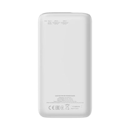 CANYON power bank PB-301 LED 30000 mAh PD 20W QC 3.0 White CNE-CPB301W