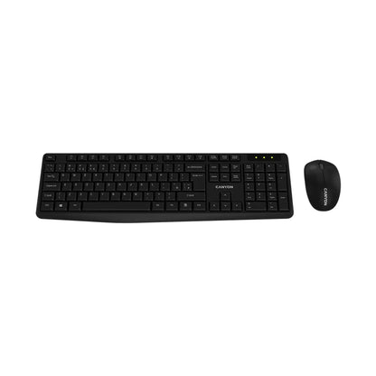 CANYON SET-W01 Keyboard+Mouse Wireless Black CNE-HSETW01
