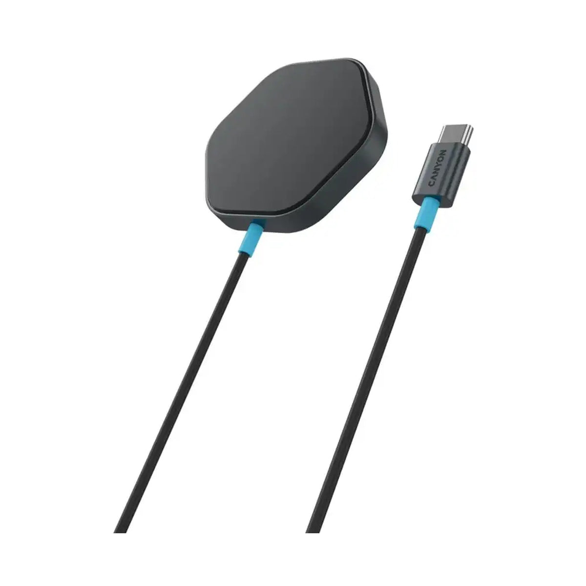 CANYON wireless charger HEXAGON 110 Dark Grey Blue CNS-WCS110