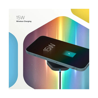 CANYON wireless charger HEXAGON 110 Dark Grey Blue CNS-WCS110