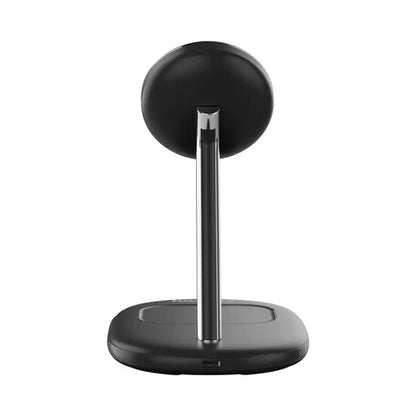 CANYON wireless charger WCS-205 15W Qi2 2in1 w/o adapter Black CNS-WCS205BW/A