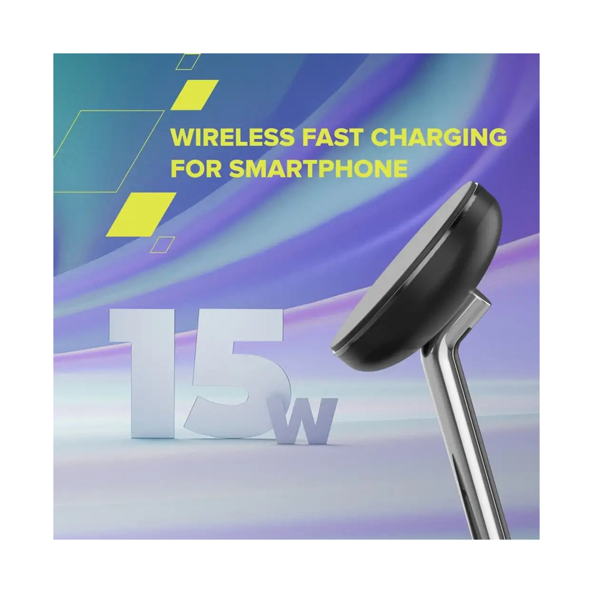 CANYON wireless charger WCS-205 15W Qi2 2in1 w/o adapter White CNS-WCS205WW/A