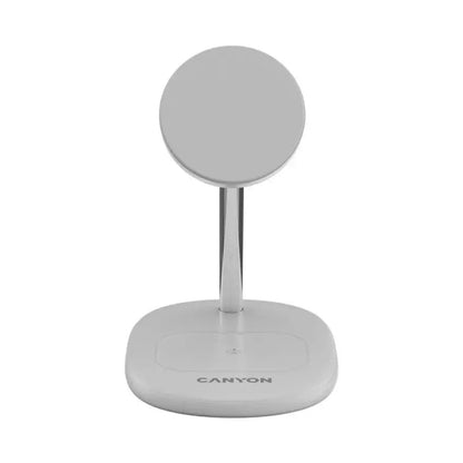 CANYON wireless charger WCS-205 15W Qi2 2in1 w/o adapter White CNS-WCS205WW/A
