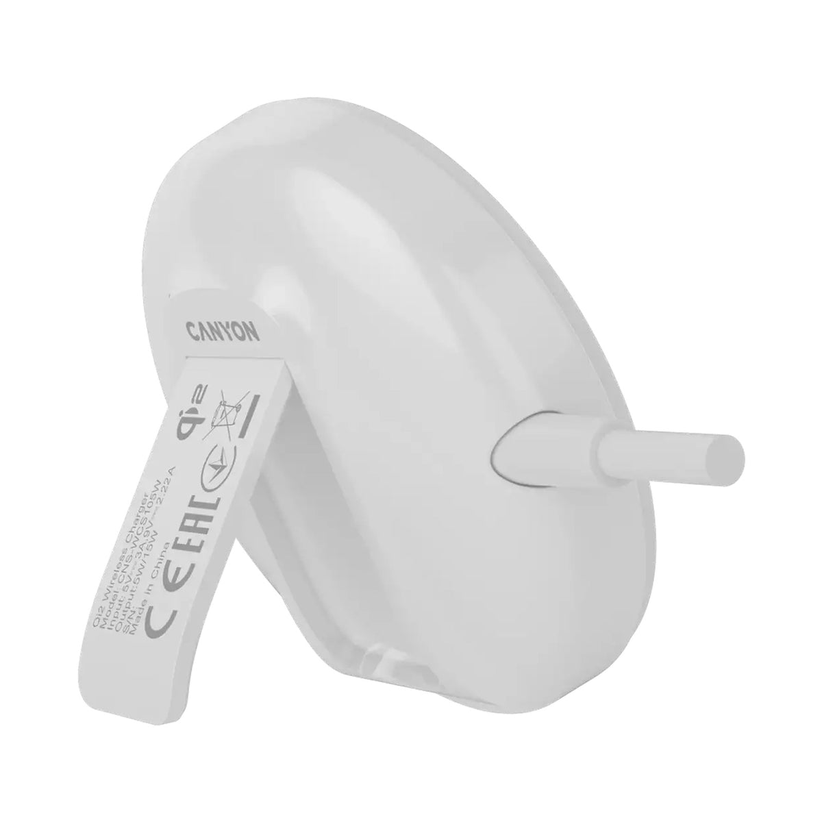 CANYON wireless charger WS-105 15W Qi2 White CNS-WCS105W