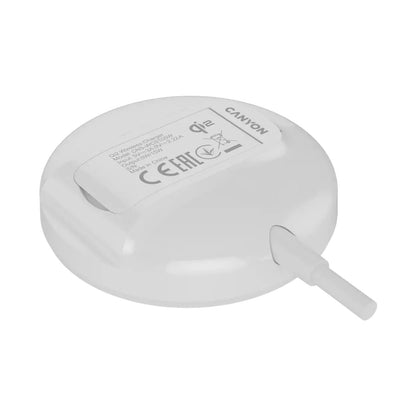 CANYON wireless charger WS-105 15W Qi2 White CNS-WCS105W
