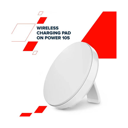 CANYON wireless charger WS-105 15W Qi2 White CNS-WCS105W
