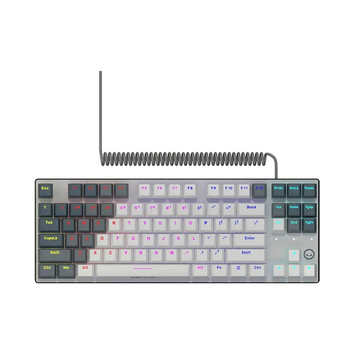 LORGAR Azar 514TKL Wired RGB mechanical gaming keyboard white EN layout LRG-GK514TKL-WH-US