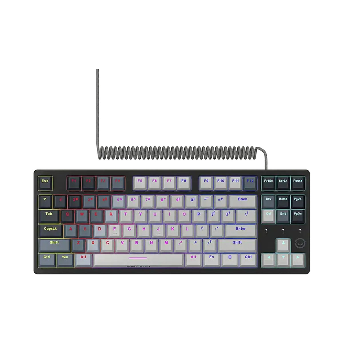 LORGAR Azar 514TKL Wired RGB mechanical gaming keyboard white EN layout LRG-GK514TKL-WH-US