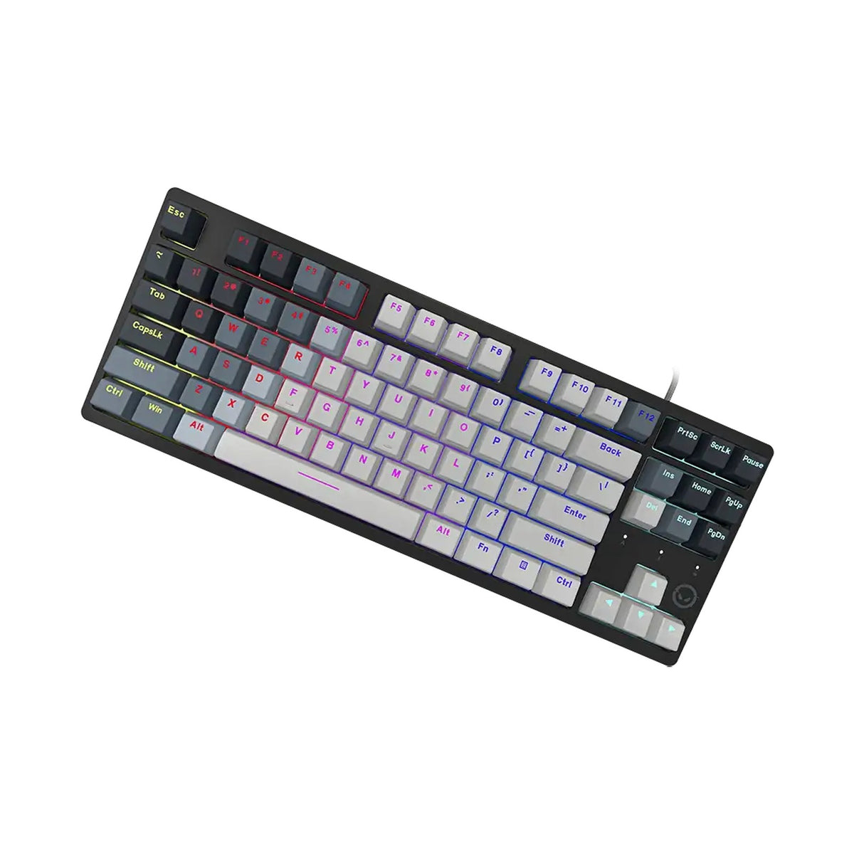 LORGAR Azar 514TKL Wired RGB mechanical gaming keyboard white EN layout LRG-GK514TKL-WH-US