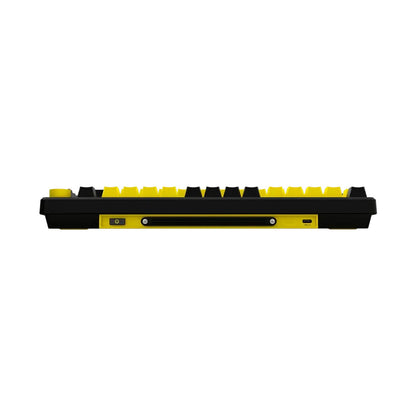 LORGAR KBP7075W Wireless Mechanical Gaming Keyboard Pro Black/yellow LRG-KBP7075W-YL-US
