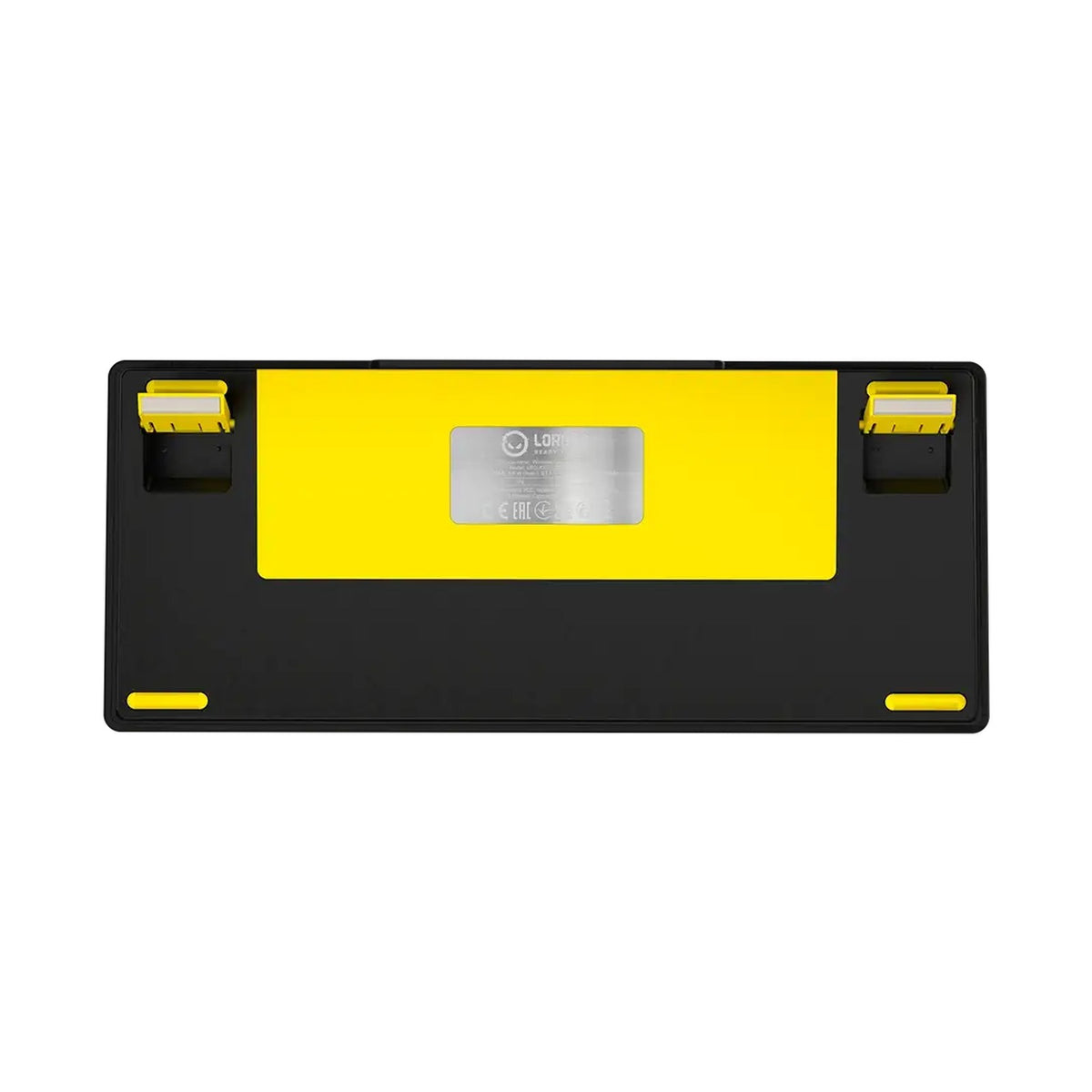 LORGAR KBP7075W Wireless Mechanical Gaming Keyboard Pro Black/yellow LRG-KBP7075W-YL-US