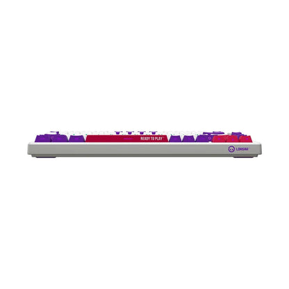 LORGAR KBP7075W Wireless Mechanical Gaming Keyboard Pro White LRG-KBP7075W-WH-US