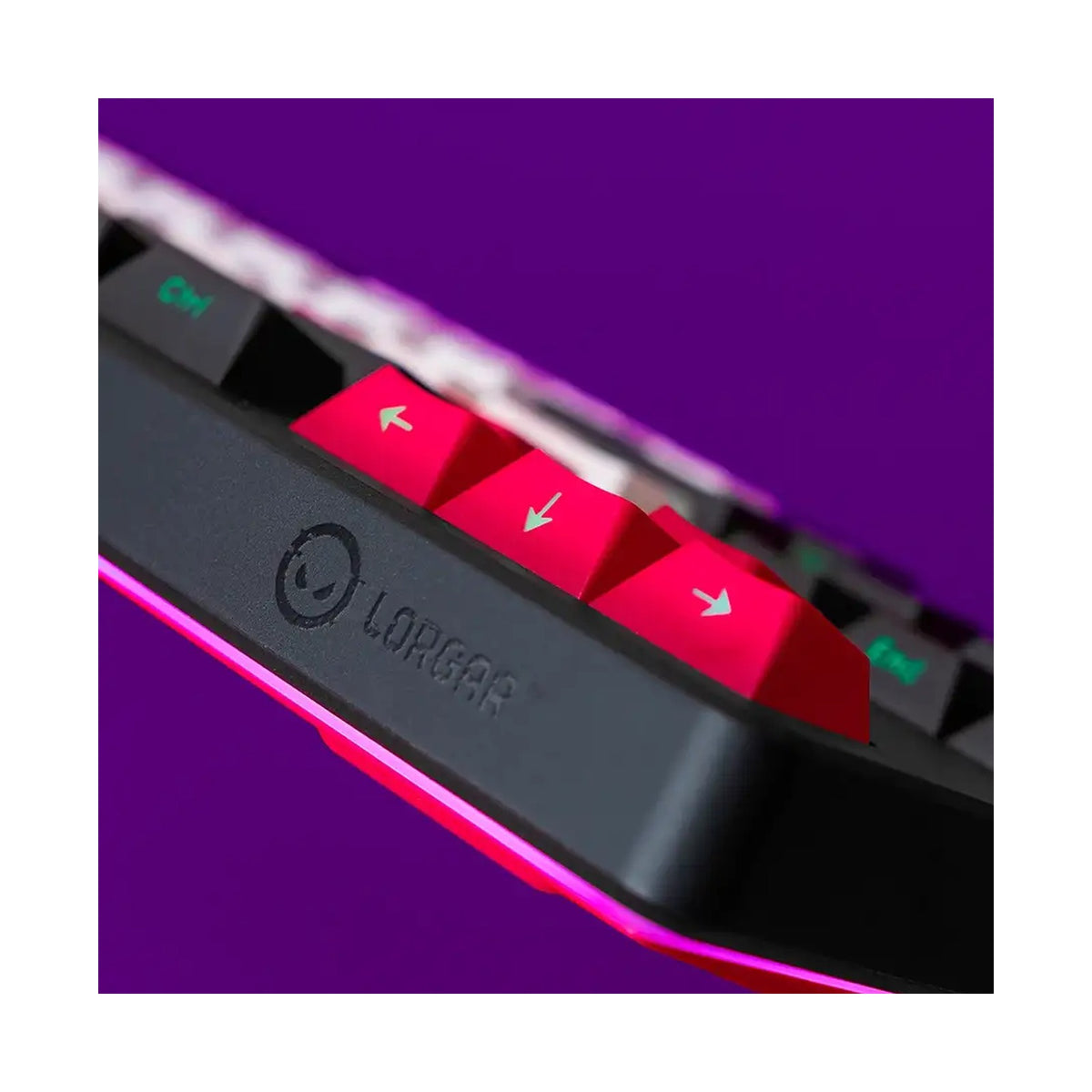 LORGAR KBP70MW Wireless Mechanical Gaming Keyboard Pro Black/red LRG-KBP70MW-BK-US
