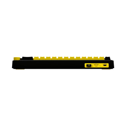 LORGAR KBP70MW Wireless Mechanical Gaming Keyboard Pro Black/yellow LRG-KBP70MW-YL-US